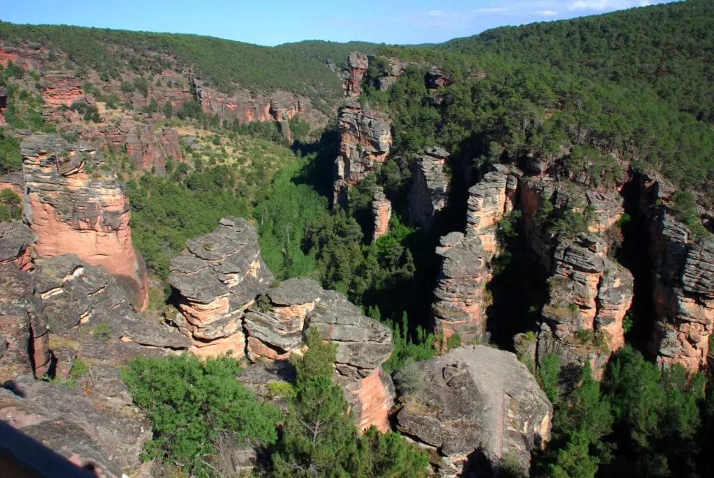 mirador del barranco de la hoz