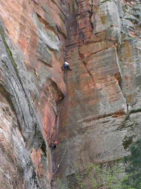 Escalada Barranco de la Hoz